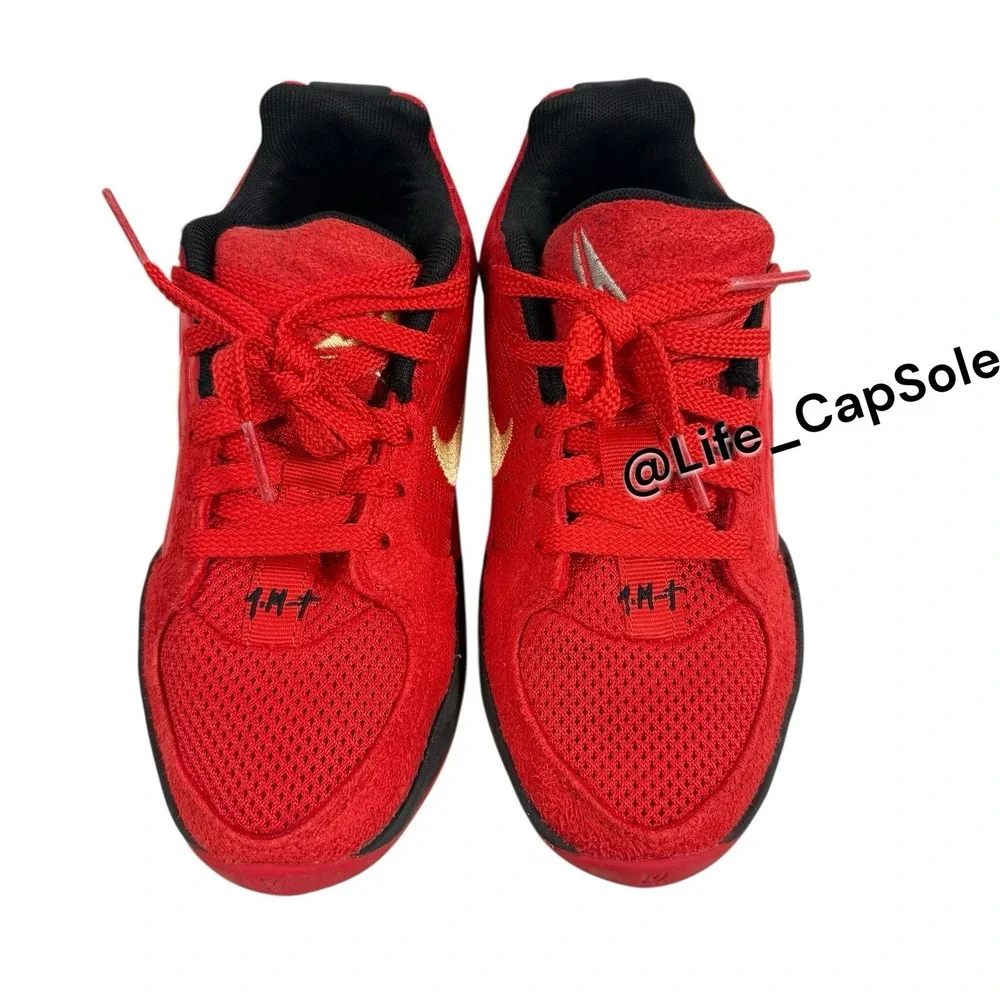 Size 2.5Y Kids Nike Ja 2 'Nightmare' Red Basketball Shoe IB7249-600 GS‎ Youth